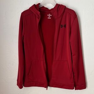 Under Armour Crimson Full-Zip Hoodie
